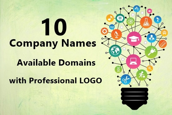 I will brainstorm and suggest 10 company names