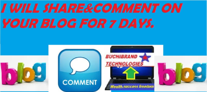 I will comment and share your blog post for 21days