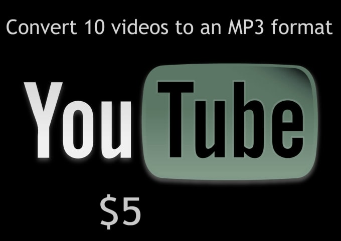 I will convert any youtube videos to any audio format