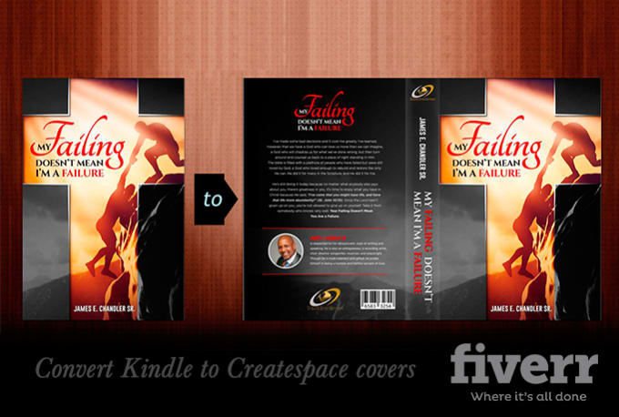 I will convert kindle ebook cover to KDP paperback cover