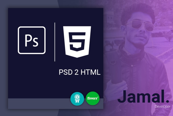 I will convert psd to html responsive