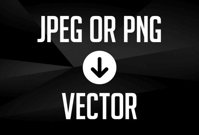 I will convert your raster images to vector files
