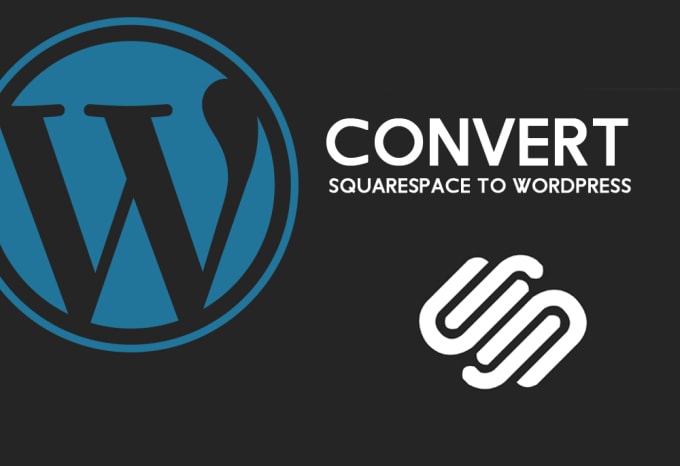 I will convert your squarespace site into responsive wordpress