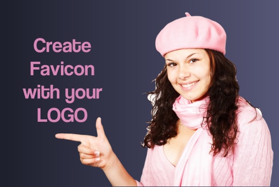 I will create a favicon of your logo for the website