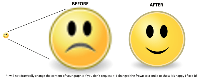 I will create a vector file from your graphic