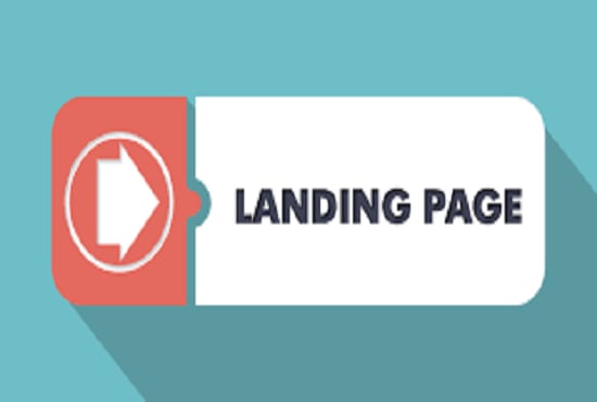 I will create an interactive landing page for your website
