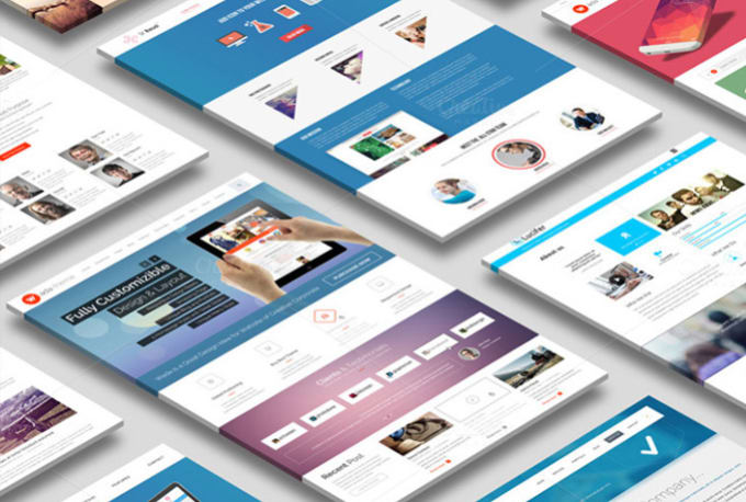 I will create awesome PSD website design
