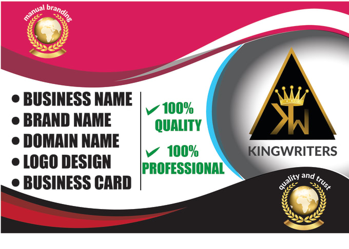 I will create modern business name, brand name, company name, business name