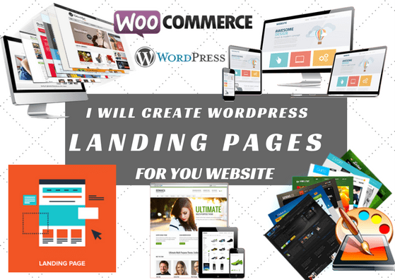 I will create responsive and dynamic landing pages for your website