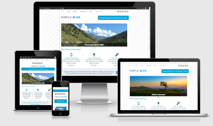 I will create responsive website using woredpress