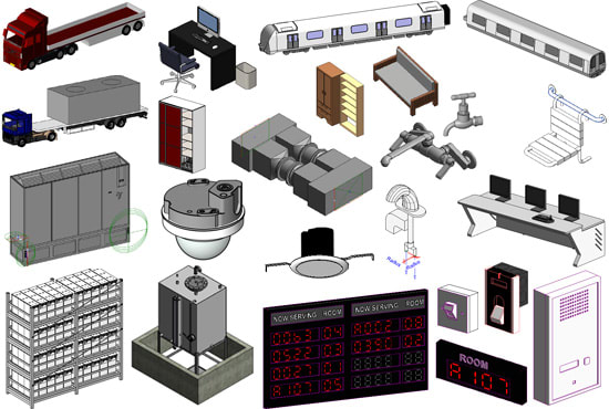 I will create revit families of any elements you want