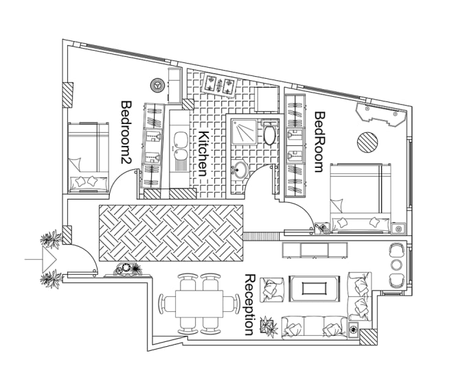 I will create your 2D or 3D House Floorplans