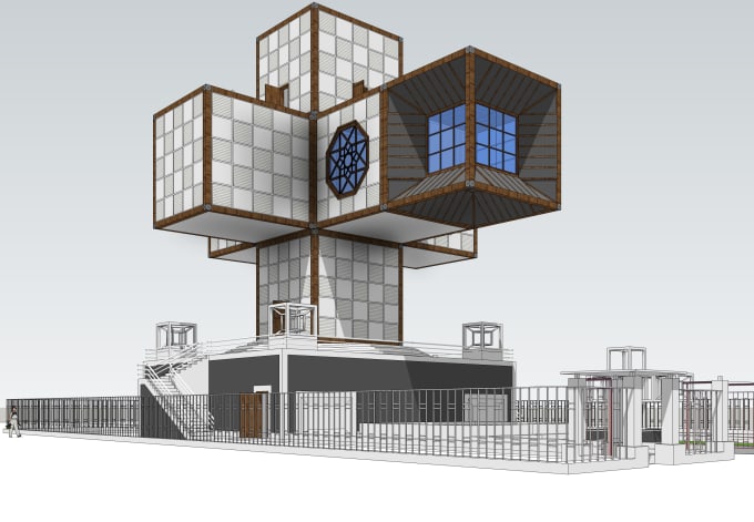 I will create your sketchup 3d model