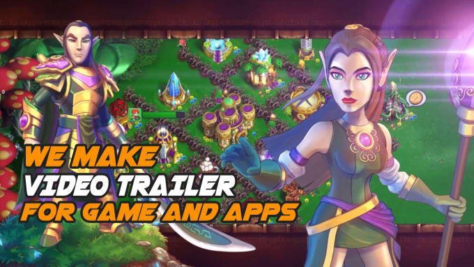 I will deliver a custom video trailer for your game and apps