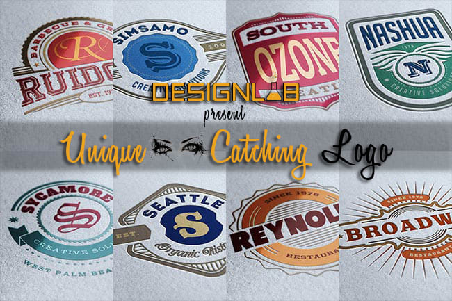 I will design 2 awesome logo with free editable file