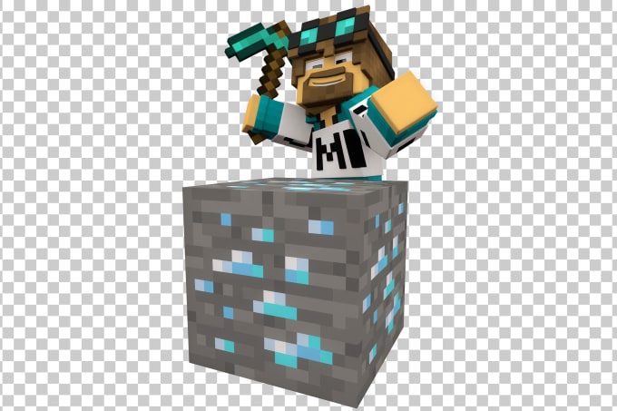 I will design 2 minecraft renders within 24 hours