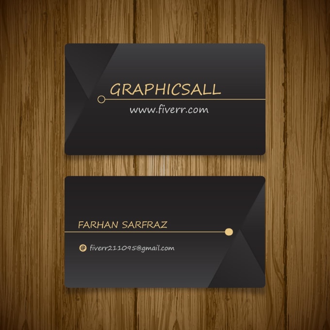 I will design a business card for you