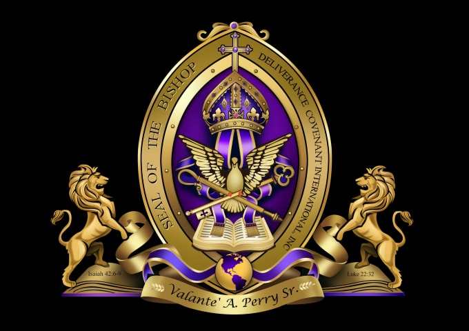 I will design a unique bishop seal or church logo in few hrs