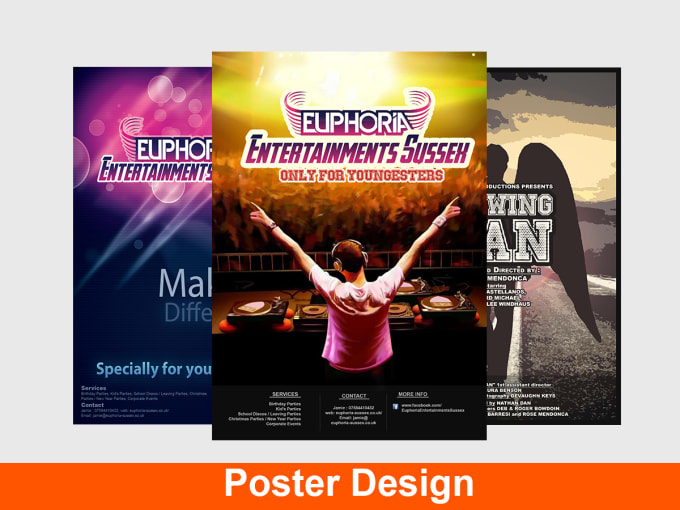 I will design an Attention Grabbing Poster Design For Your Event, Movie etc