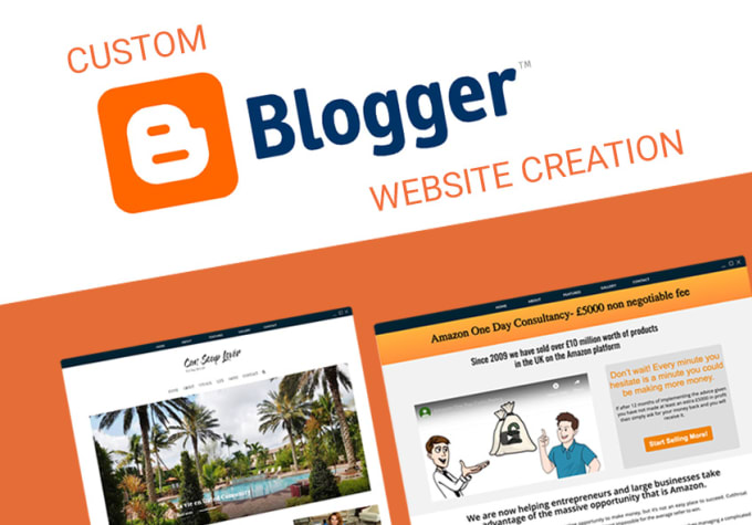 I will design and customize your blogger template