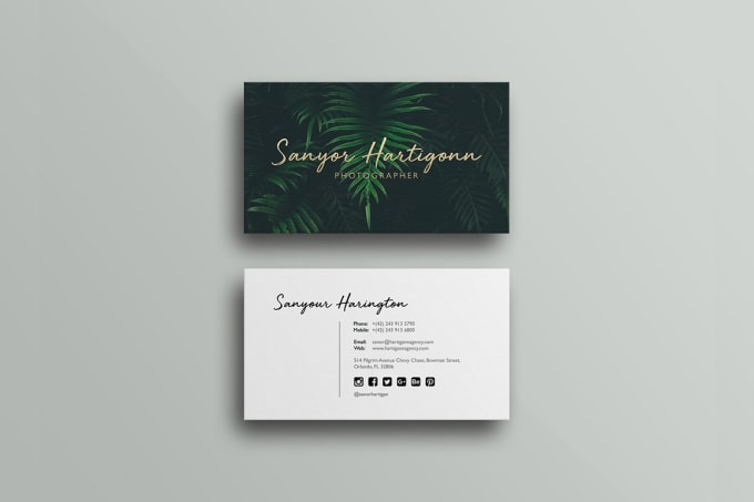 I will design any kind of business card in 24 hours
