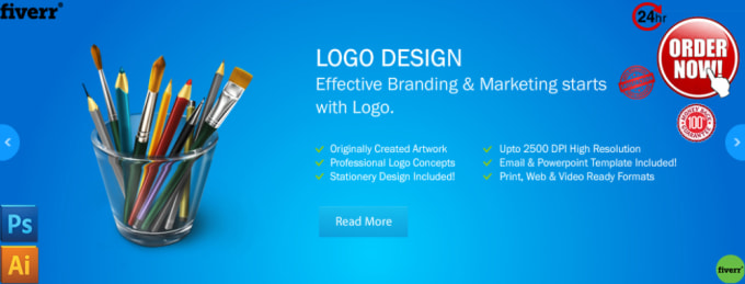 I will design Awesom Logo for you