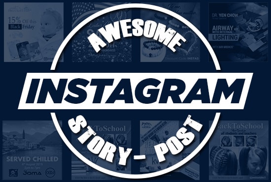 I will design awesome instagram ads for instagram post