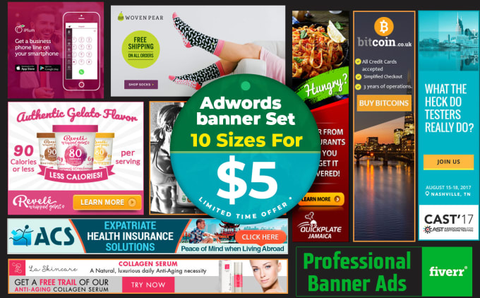 I will design awesome web banner ads