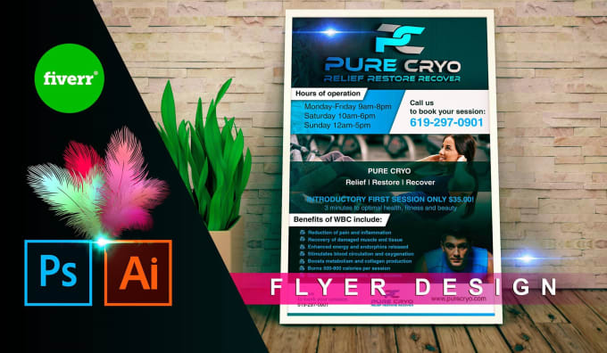 I will design eye catching flyers, brochures, catalogs, booklets