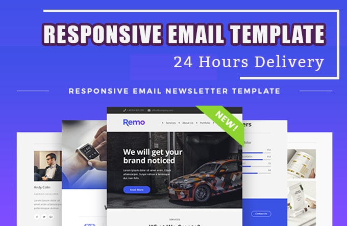 I will design marketo email template