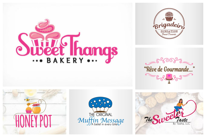 I will design outstanding bakery logo for you