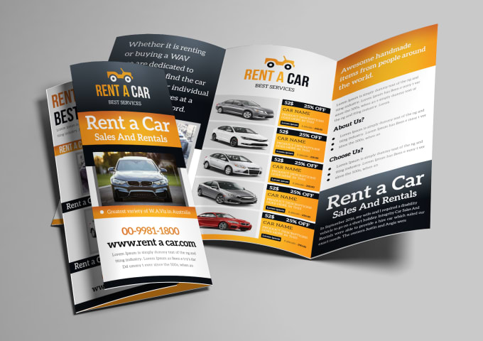 I will design premium brochures,booklet, leaflet design