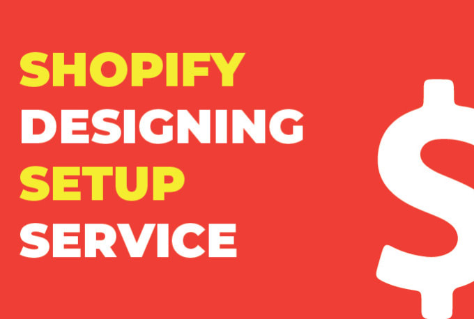 I will design professional shopify store from scratch