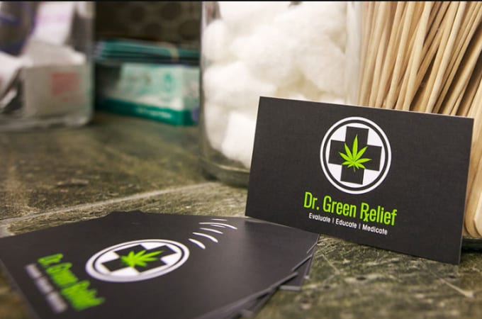 I will design unique effective marijuana business card