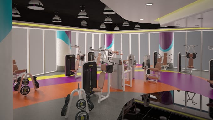 I will design you the best GYM as per your Space