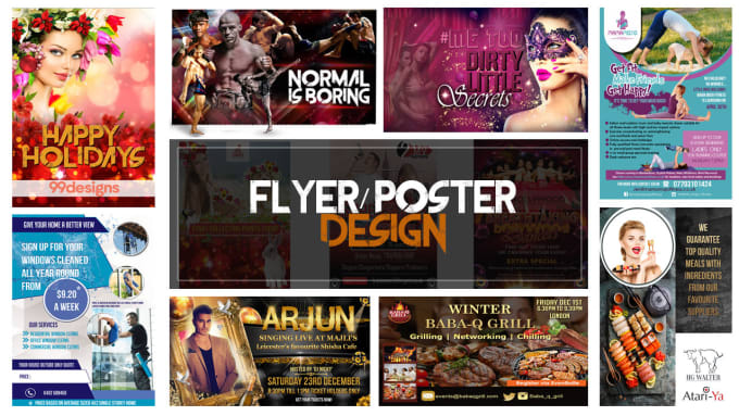 I will design your flyer, leaflet, poster, brochure, advertisement