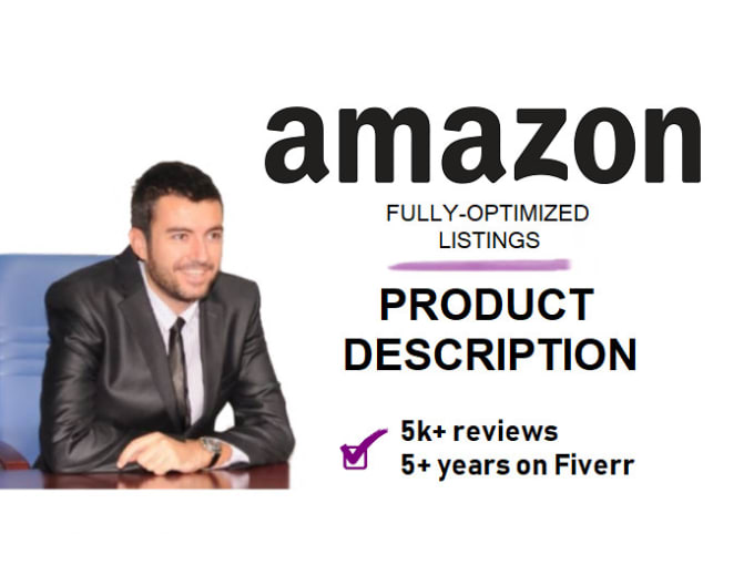 I will do amazon listing SEO optimization and write killer description