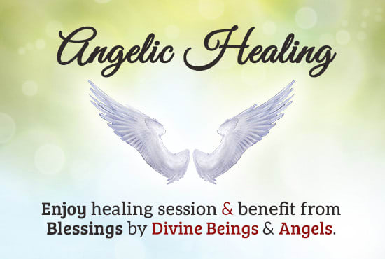 I will do angel healing for inner peace, good health and success
