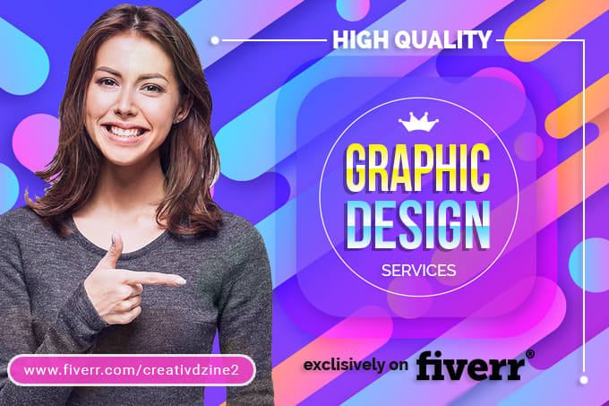 I will do awesome graphic design for your project