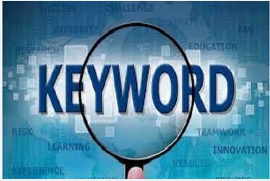 I will do best keyword research using google planner