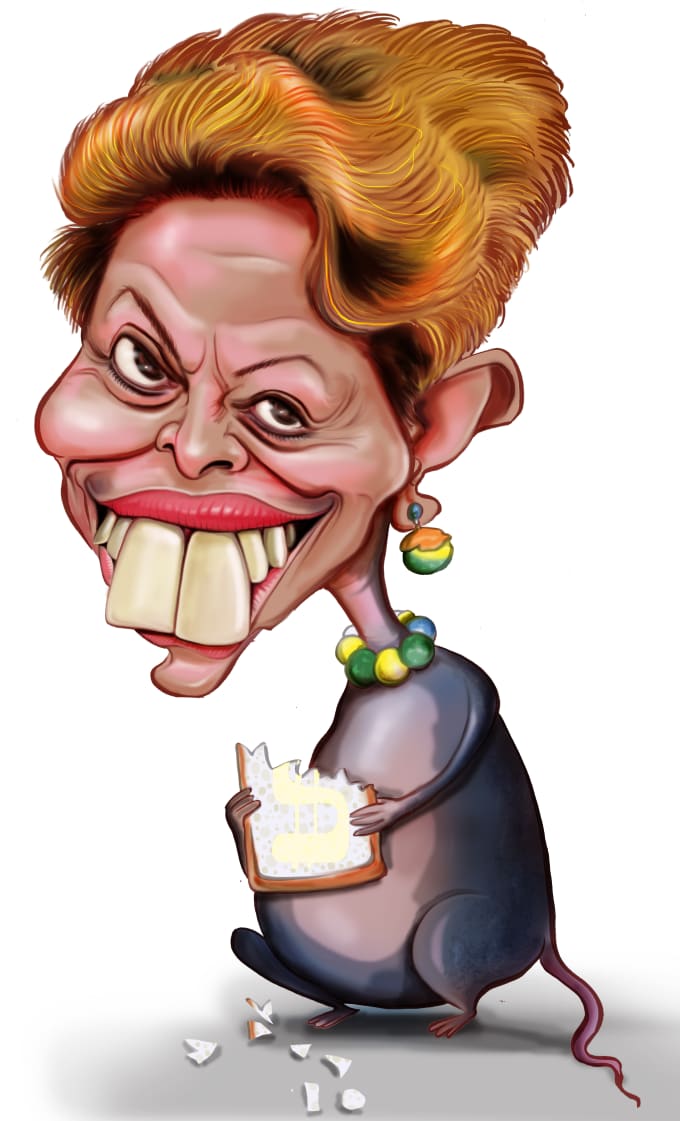 I will do caricature for publishing