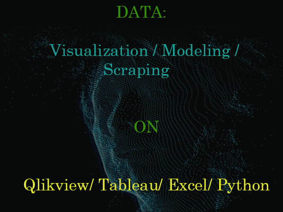 I will do data analysis on qlikview excel n others