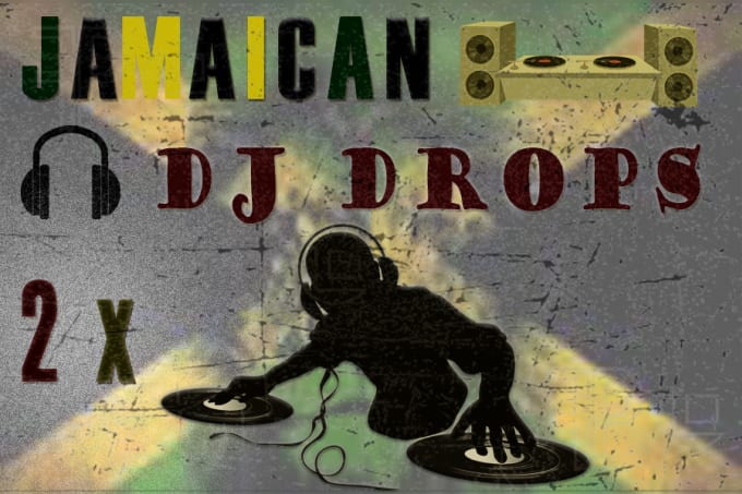 I will do dj radio drops in jamaican accent without fx