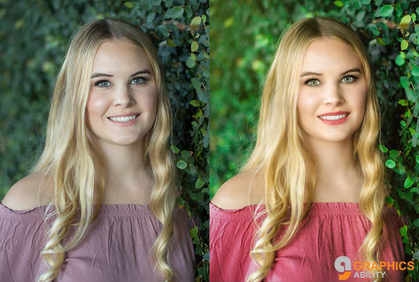 I will do excellent portrait retouching