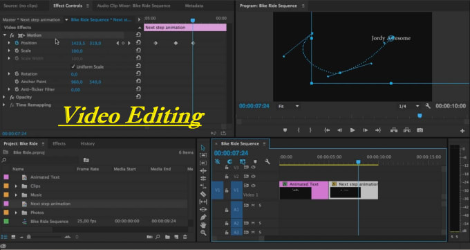 I will do highly professional video editing within 24 hours