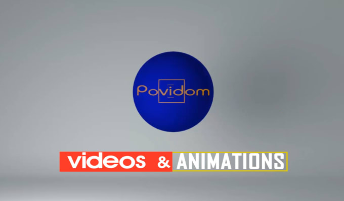 I will do prominent logo animation