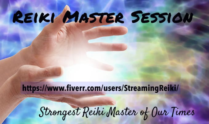 I will do reiki master plus higher energies for 60 minutes