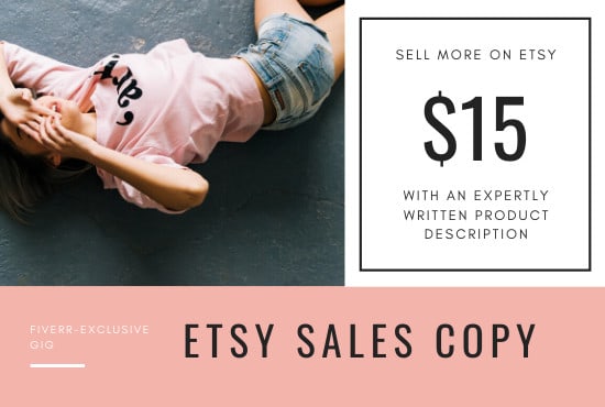 I will edit two etsy product descriptions