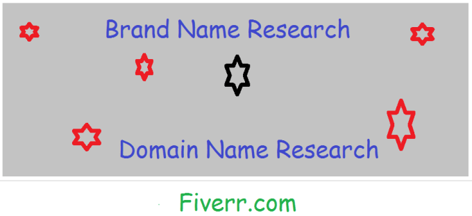 I will find a good domain name according to your company or product