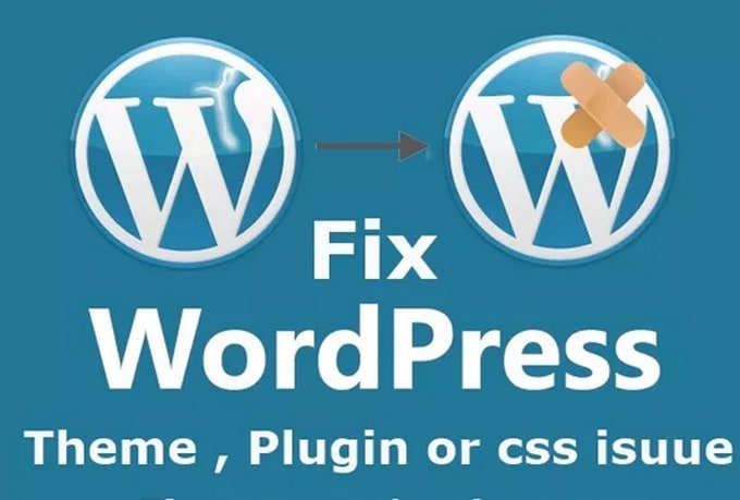 I will fix wordpress back end and front end issues or errors